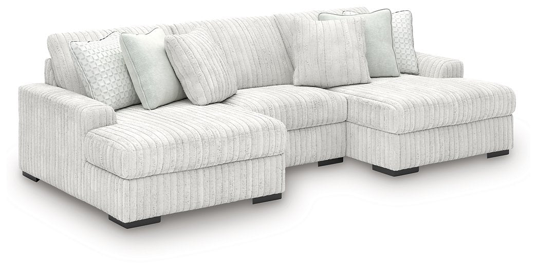 Stupendous Sectional with Double Chaise - Faith Furniture (Manhattan, KS)