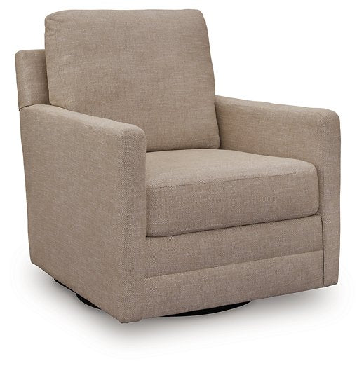 Freybourne Next-Gen Nuvella Swivel Accent Chair - Faith Furniture (Manhattan, KS)