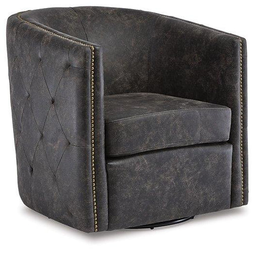 Brentlow Swivel Accent Chair - Faith Furniture (Manhattan, KS)