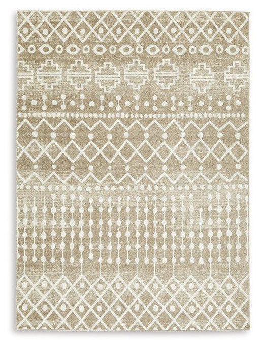 Bunchly 4'11" x 7'2" Washable Rug - Faith Furniture (Manhattan, KS)