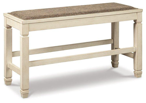 Bolanburg Counter Height Dining Bench - Faith Furniture (Manhattan, KS)
