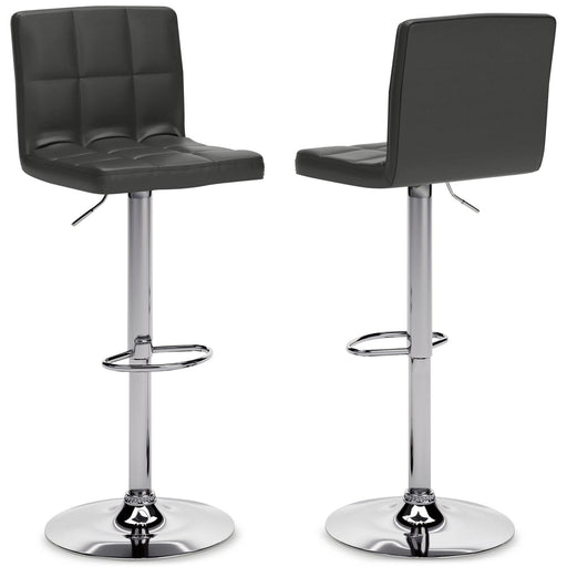 Bellatier Adjustable Height Bar Stool - Faith Furniture (Manhattan, KS)