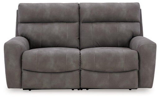 Next-Gen DuraPella Power Reclining Sectional Loveseat - Faith Furniture (Manhattan, KS)