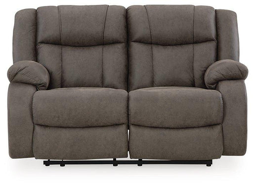 First Base Reclining Loveseat - Faith Furniture (Manhattan, KS)