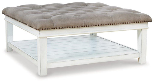 Kanwyn Upholstered Ottoman Coffee Table - Faith Furniture (Manhattan, KS)