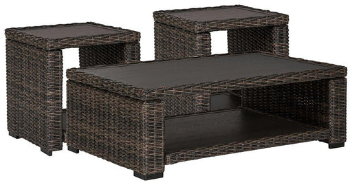 Grasson Lane Outdoor Occasional Table Set - Faith Furniture (Manhattan, KS)