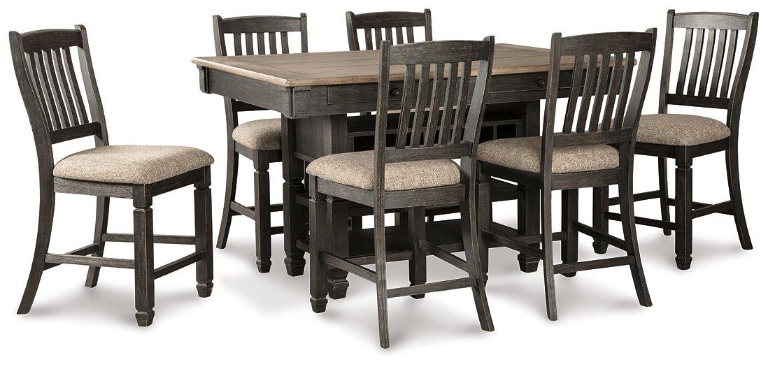 Tyler Creek Counter Height Dining Set - Faith Furniture (Manhattan, KS)