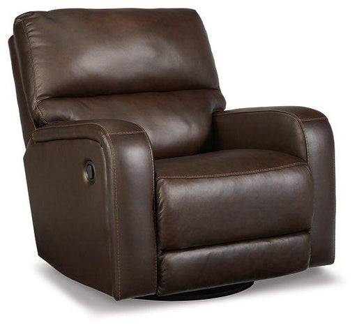 Emberla Swivel Glider Recliner - Faith Furniture (Manhattan, KS)