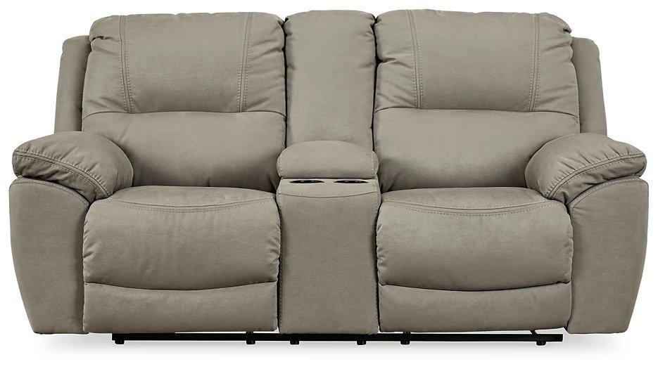 Next-Gen Gaucho Power Reclining Loveseat with Console - Faith Furniture (Manhattan, KS)