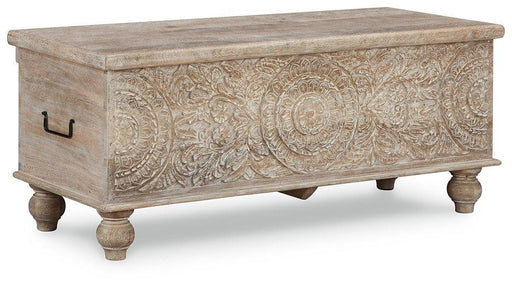 Fossil Ridge Storage Bench - Faith Furniture (Manhattan, KS)