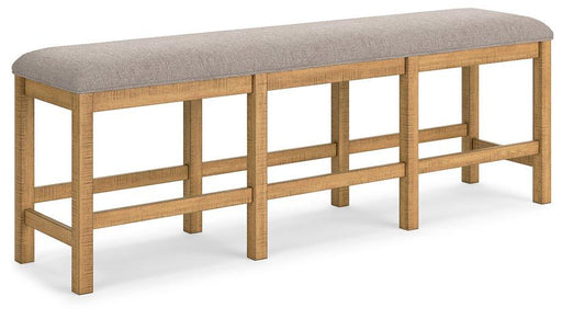 Havonplane 72" Counter Height Dining Bench - Faith Furniture (Manhattan, KS)