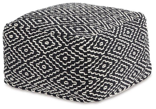 Jasett Pouf - Faith Furniture (Manhattan, KS)