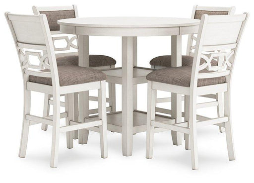 Erinberg Counter Height Dining Table and 4 Barstools (Set of 5) - Faith Furniture (Manhattan, KS)