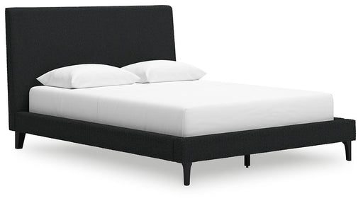 Cadmori Upholstered Bed with Roll Slats - Faith Furniture (Manhattan, KS)