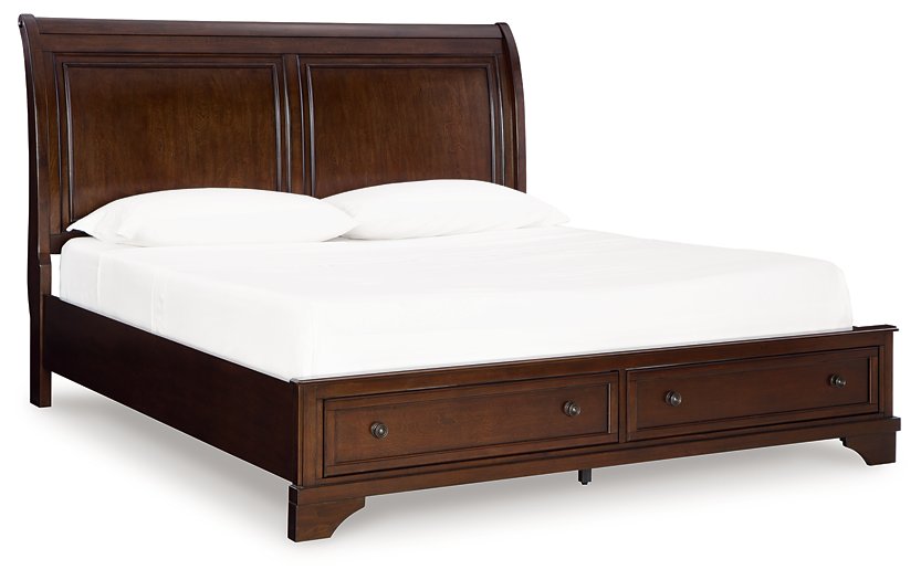 Trellington Sleigh Storage Bed - Faith Furniture (Manhattan, KS)