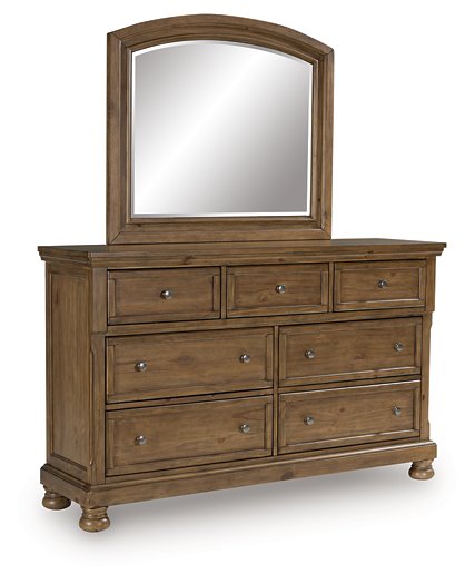 Feddinger Dresser and Mirror - Faith Furniture (Manhattan, KS)