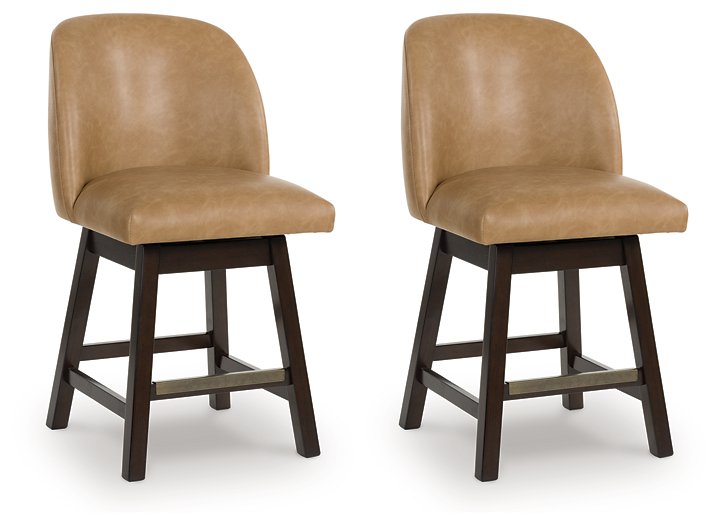 Neymorton Counter Height Barstool (Set of 2) - Faith Furniture (Manhattan, KS)