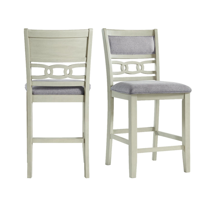 Amherst Counter Height Side Chair Set in Bisque of 2 - Faith Furniture (Manhattan, KS)