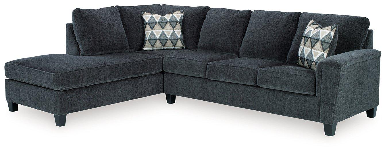 Abinger 2-Piece Sectional with Chaise - Faith Furniture (Manhattan, KS)