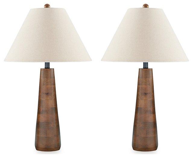 Danset Lamp Set - Faith Furniture (Manhattan, KS)