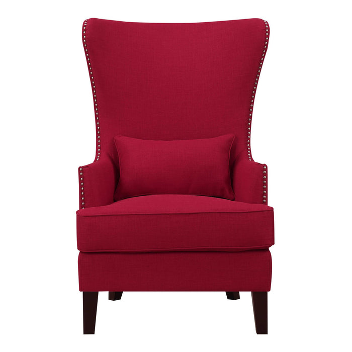 Kori Accent Chair in Berry - Faith Furniture (Manhattan, KS)
