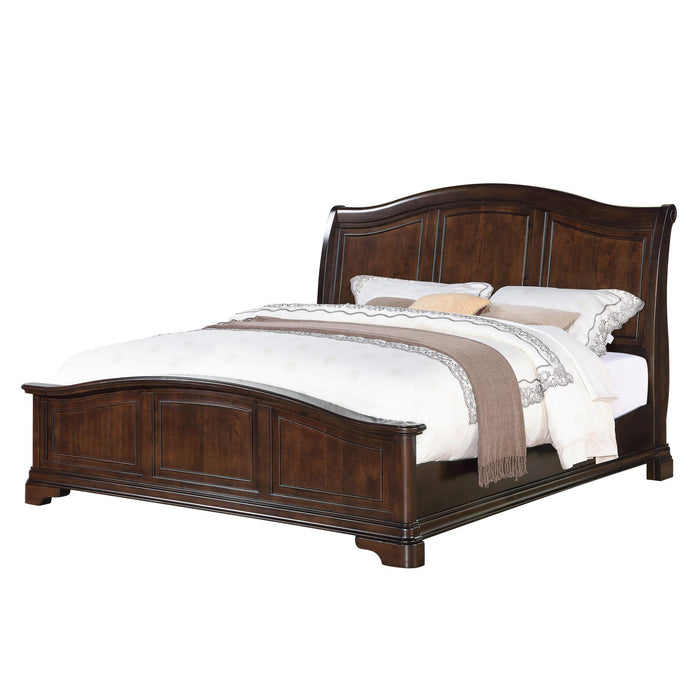 Cameron Cherry King Panel Bed - Faith Furniture (Manhattan, KS)