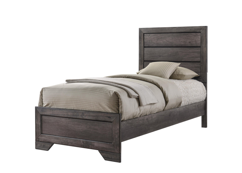 Nathan Youth Twin Panel Bed - Faith Furniture (Manhattan, KS)