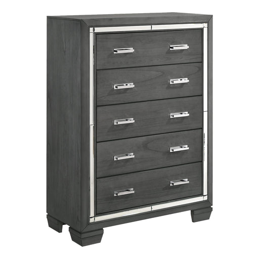 Titanium 5-Drawer Chest - Faith Furniture (Manhattan, KS)