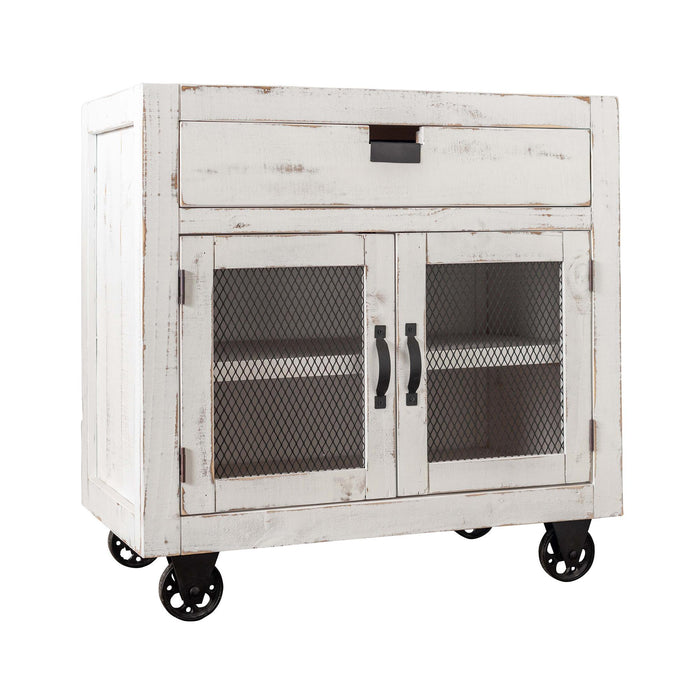 Industrial 2-Door Accent Chest - Faith Furniture (Manhattan, KS)