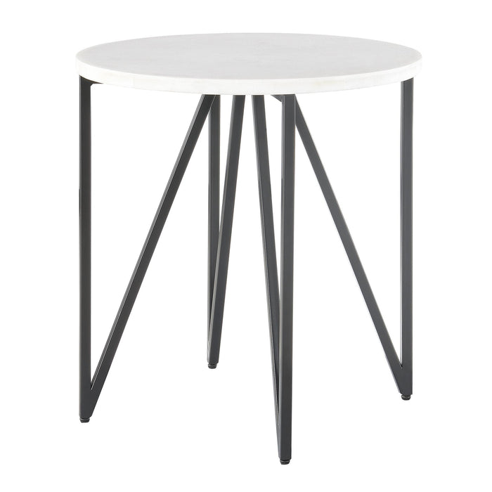 Cedric Round End Table - Faith Furniture (Manhattan, KS)