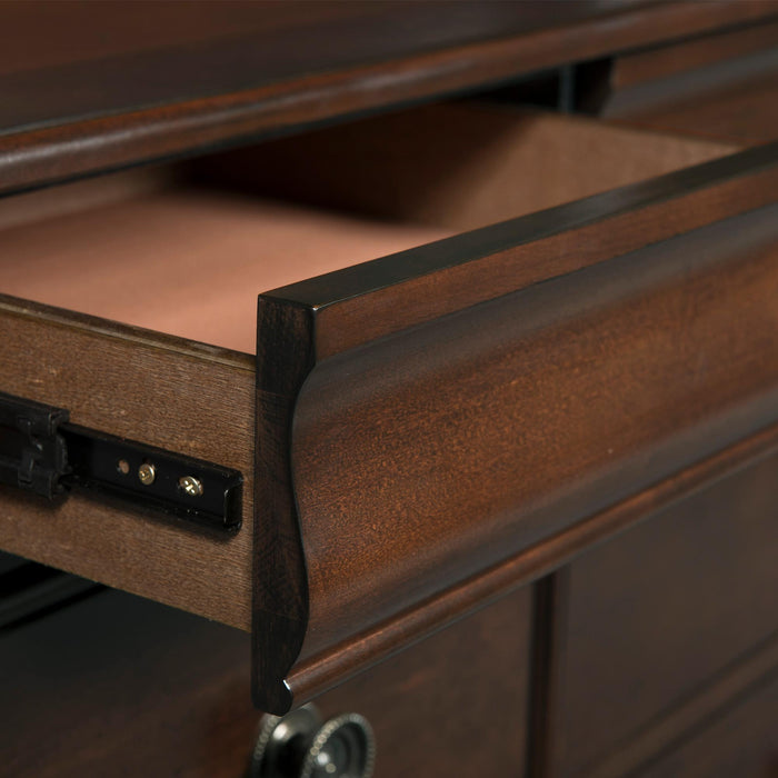Cameron Cherry Media Chest - Faith Furniture (Manhattan, KS)