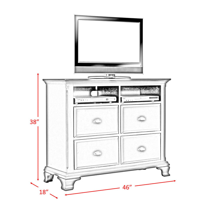 Canton Cherry Media Chest - Faith Furniture (Manhattan, KS)