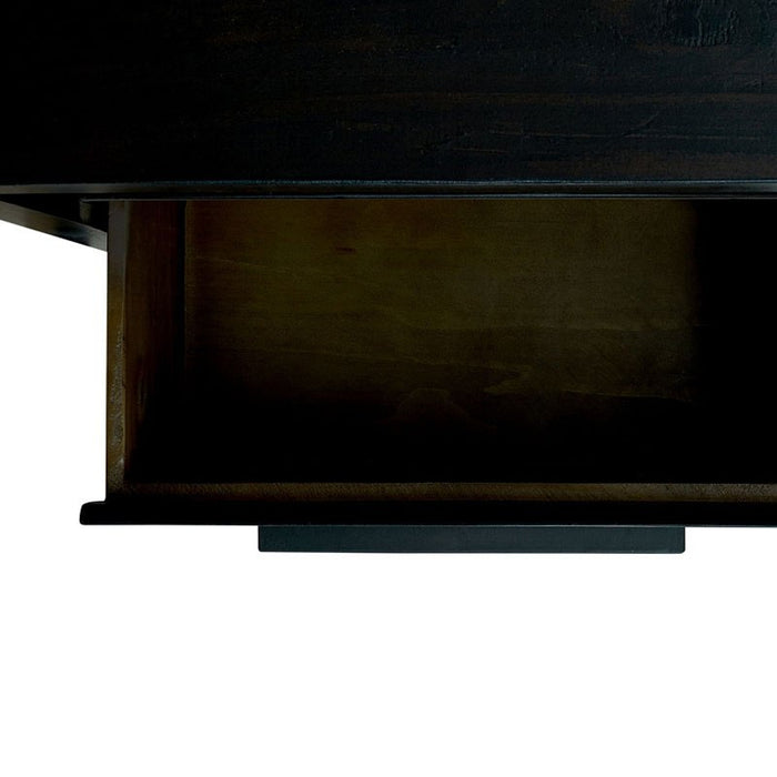Elements International Magnum Nightstand in Grey - Faith Furniture (Manhattan, KS)