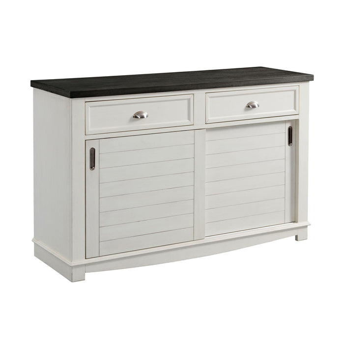 Kayla Two Tone Server - Faith Furniture (Manhattan, KS)