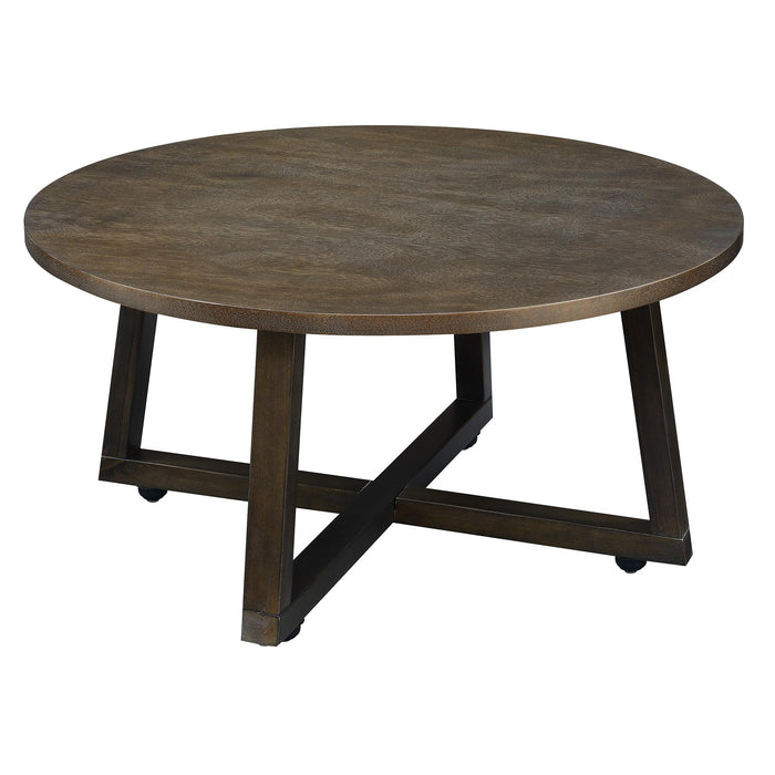 Industrial 3PC Occasional Table Set - Faith Furniture (Manhattan, KS)