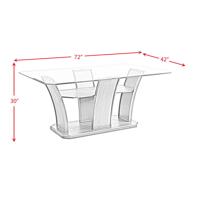 Dapper Rectangular Standard Dining Table