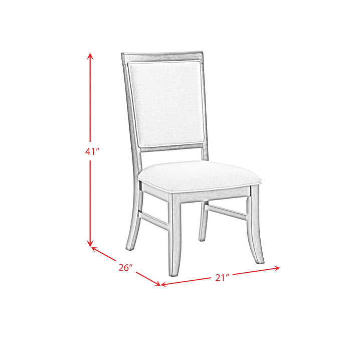 Phillipe Standard Height Dining Set in Cherry-Table and Four Chairs