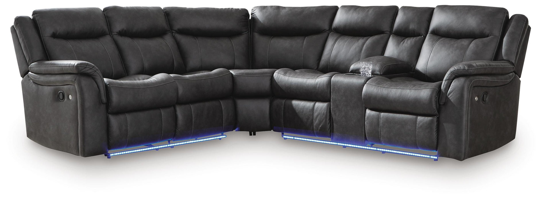 Sultan Meadow Reclining Sectional - Faith Furniture (Manhattan, KS)