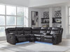 Sultan Meadow Reclining Sectional - Faith Furniture (Manhattan, KS)