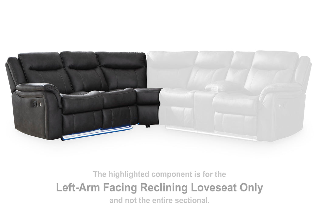 Sultan Meadow Reclining Sectional - Faith Furniture (Manhattan, KS)