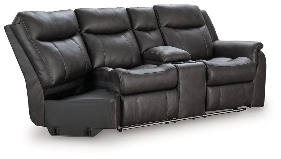 Sultan Meadow Reclining Sectional - Faith Furniture (Manhattan, KS)