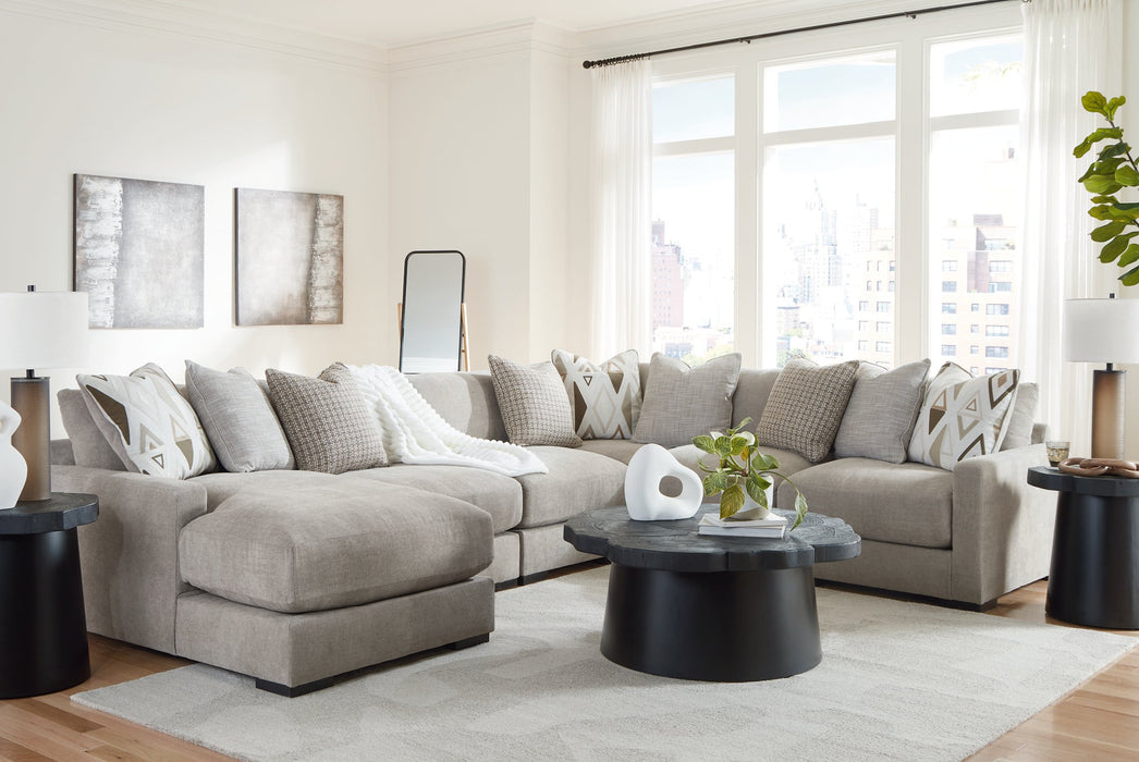 Aslan Court Sectional with Chaise - Faith Furniture (Manhattan, KS)