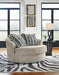 Calnita Oversized Swivel Accent Chair - Faith Furniture (Manhattan, KS)