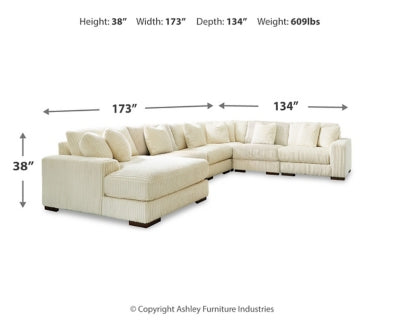 Lindyn Sectional with Chaise - Faith Furniture (Manhattan, KS)