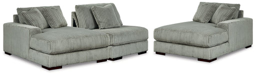Lindyn Sectional with Double Chaise - Faith Furniture (Manhattan, KS)