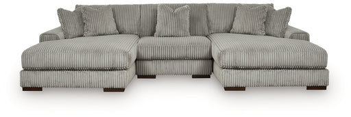 Lindyn Sectional with Double Chaise - Faith Furniture (Manhattan, KS)