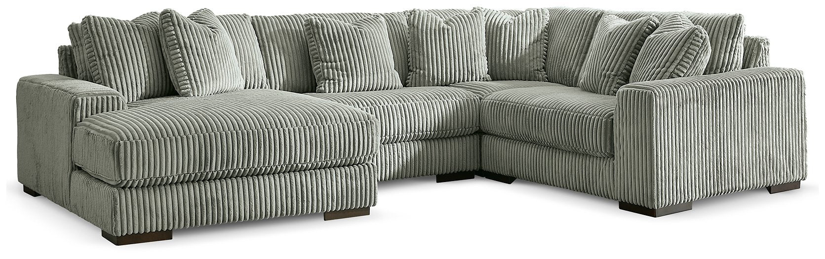Lindyn Sectional with Chaise - Faith Furniture (Manhattan, KS)