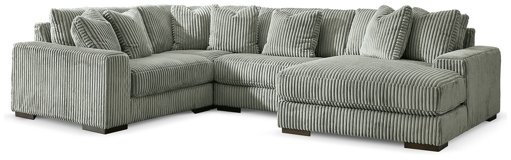 Lindyn Sectional with Chaise - Faith Furniture (Manhattan, KS)