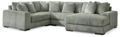 Lindyn Sectional with Chaise - Faith Furniture (Manhattan, KS)
