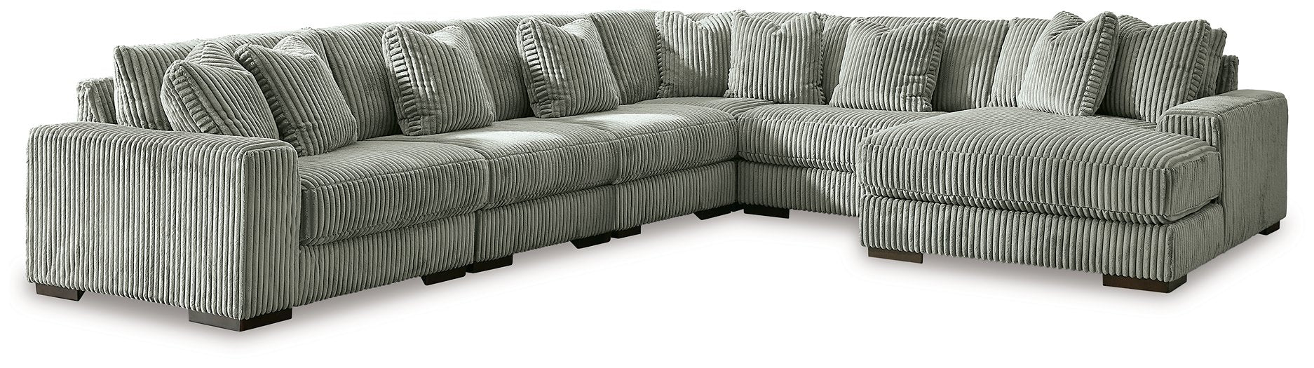 Lindyn Sectional with Chaise - Faith Furniture (Manhattan, KS)